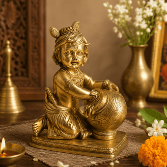 Baby Brass Krishna Ji