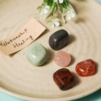 Relationship Crystal Healing Tumble Stone Set
