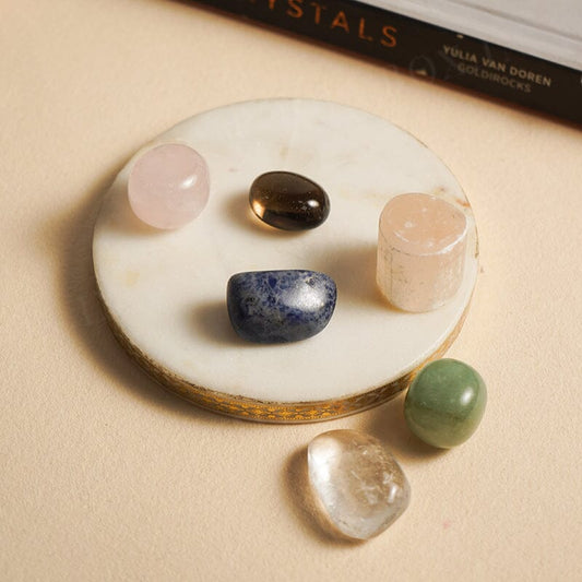 Anger Management Crystal Healing Tumble Stone Set