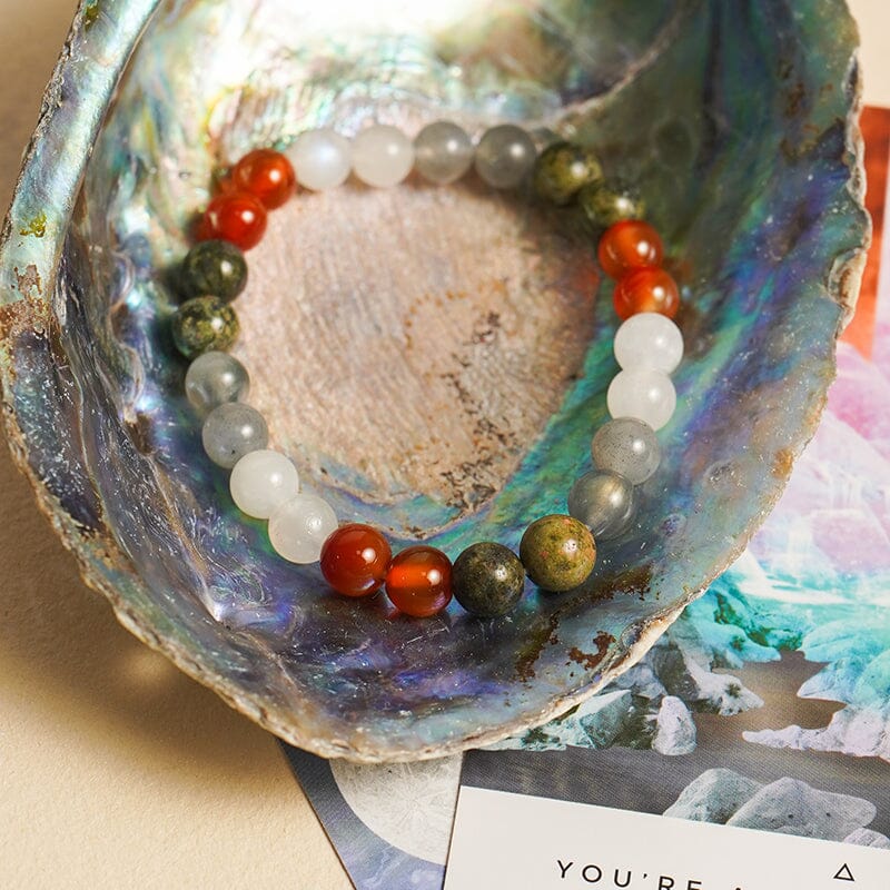 PCOD Reiki Healing Crystal Bracelet