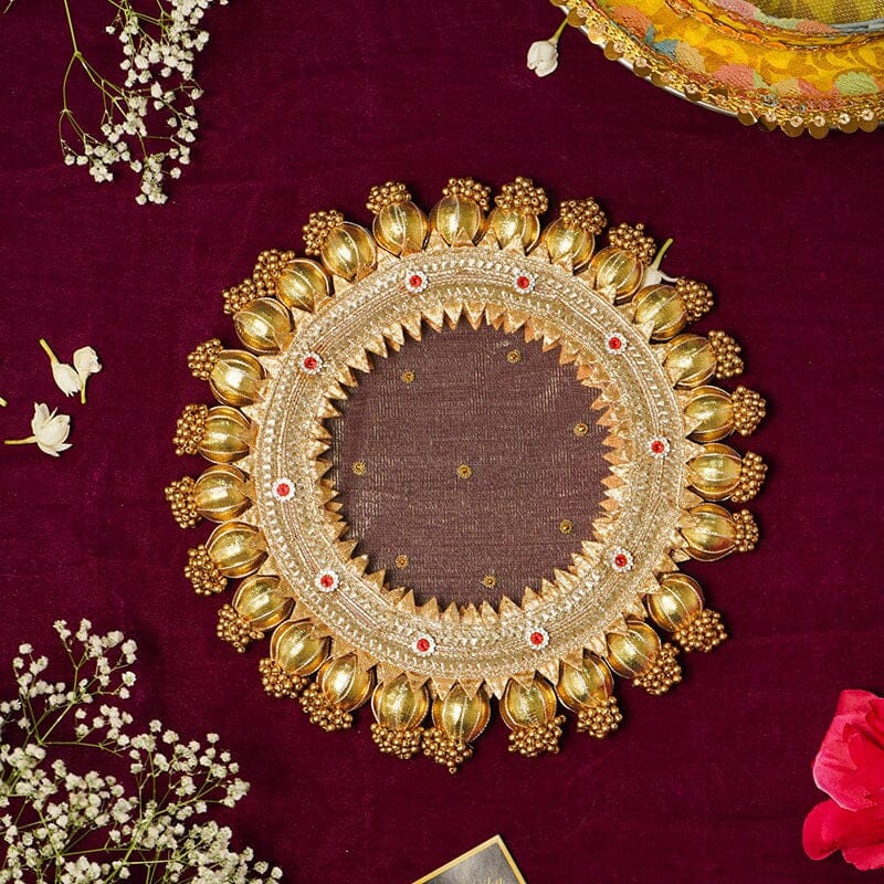 Double Sided Golden Seive For Karwa Chauth
