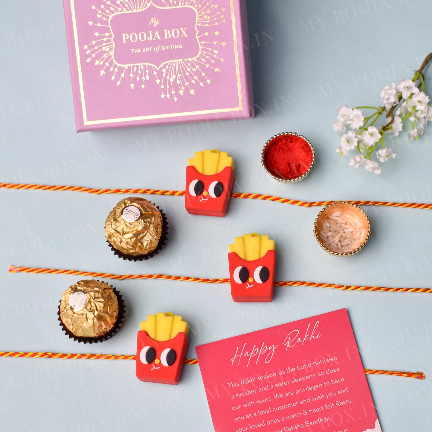French Fries Quirky Kids Rakhi