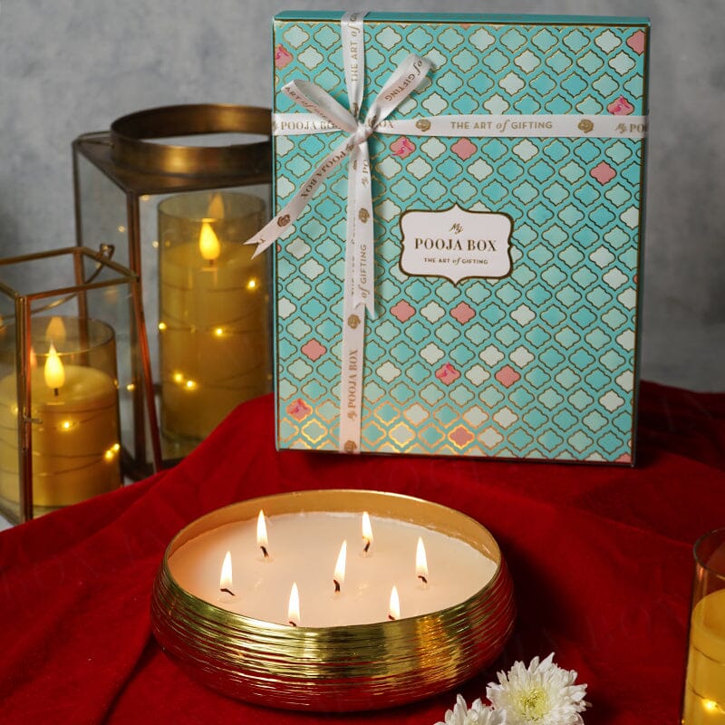 Luminous Scented Candle Urli Gift Box