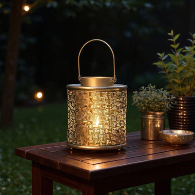 Antique Golden Aranaya Lantern