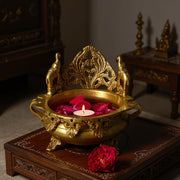 Kumudini Decorative Brass Urli