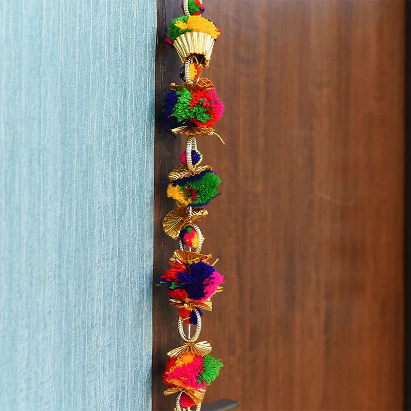 Traditional Multicolor Door Hangings