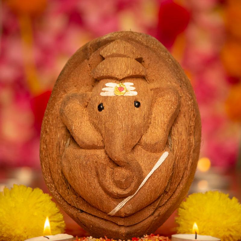 Eco Friendly Nariyal Ganesha
