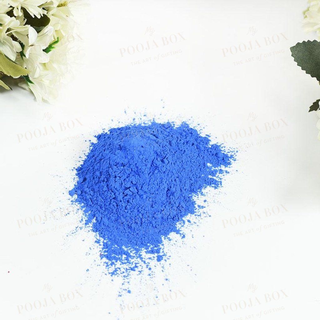 Holi Herbal Blue Gulal Color