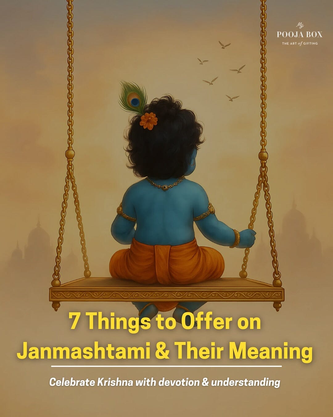 7 Things to Offer on Janmashtami & Their Meaning