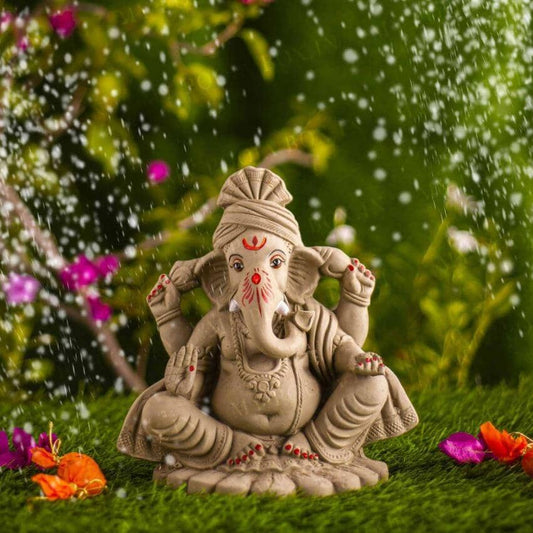 How to Make Eco Friendly Ganesha at Home?- Eco friendly ganesha idol