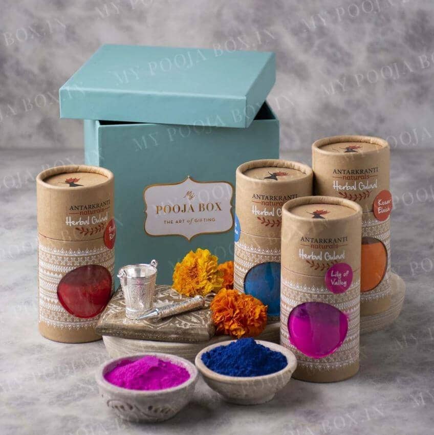 Organic Colours For Holi