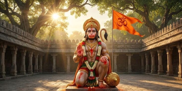Performing Hanuman Puja on Tuesdays for Strength and Blessings