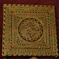 Swastik Golden Design Pooja Chowki