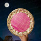 Banarasi Pink Stunning Karwa Chauth Thali Set