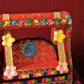 Elegant Red and Gold Krishan Jhula