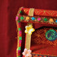 Elegant Red and Gold Krishan Jhula