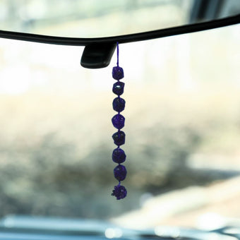 Amethyst Natural Healing Crystal Hanging