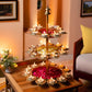 Exquisite Layer Diya Urli Stand