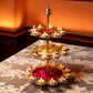 Exquisite Layer Diya Urli Stand