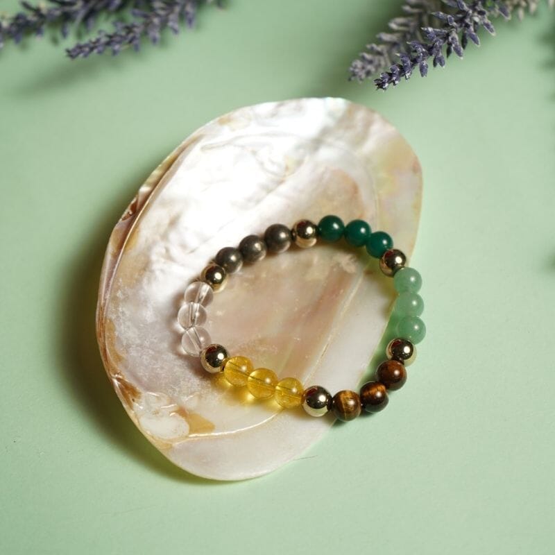 Dhan Yog Healing Natural Crystal Bracelet