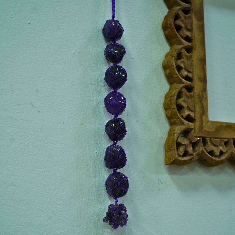 Amethyst Natural Healing Crystal Hanging