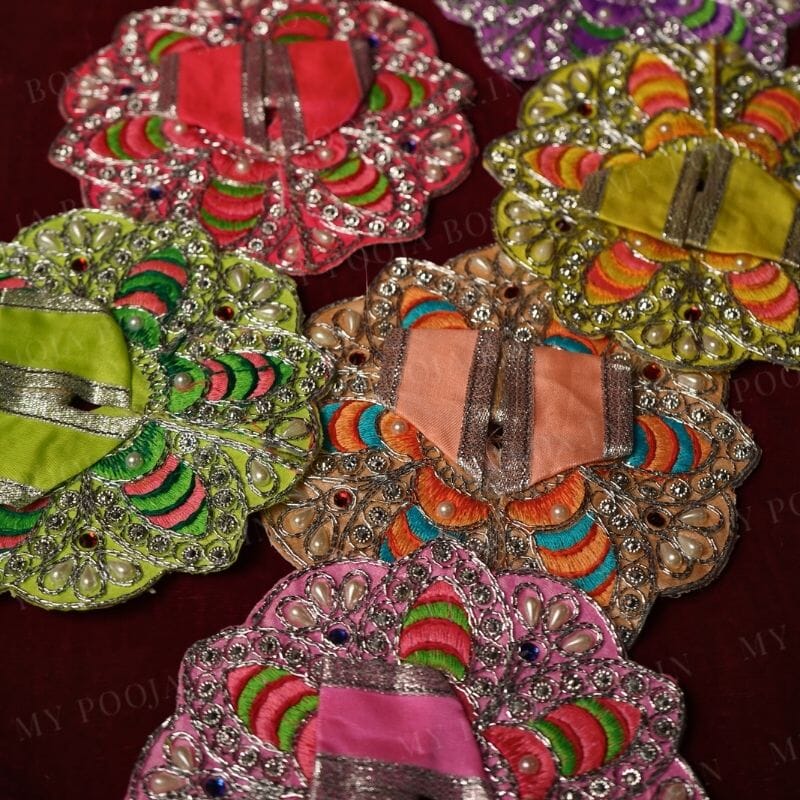Designer laddu gopal poshak(Assorted) Size no. 2