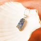 Sterling Silver Lapis lazuli Crystal Pendant