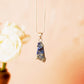 Sterling Silver Lapis lazuli Crystal Pendant