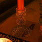 Glass Pillar Press Candle Stand 4Inch