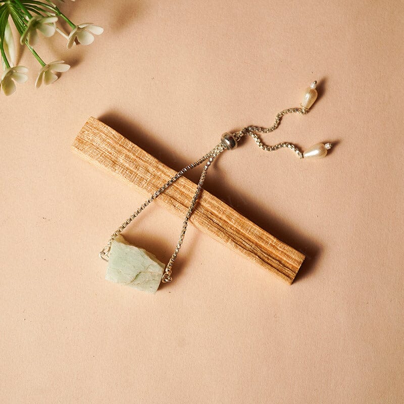 Amazonite Natural Crystal Bracelet