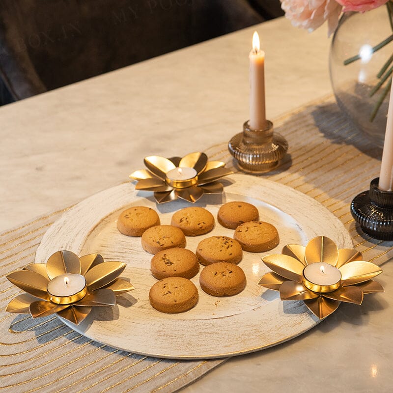 Decorative Lotus Platter