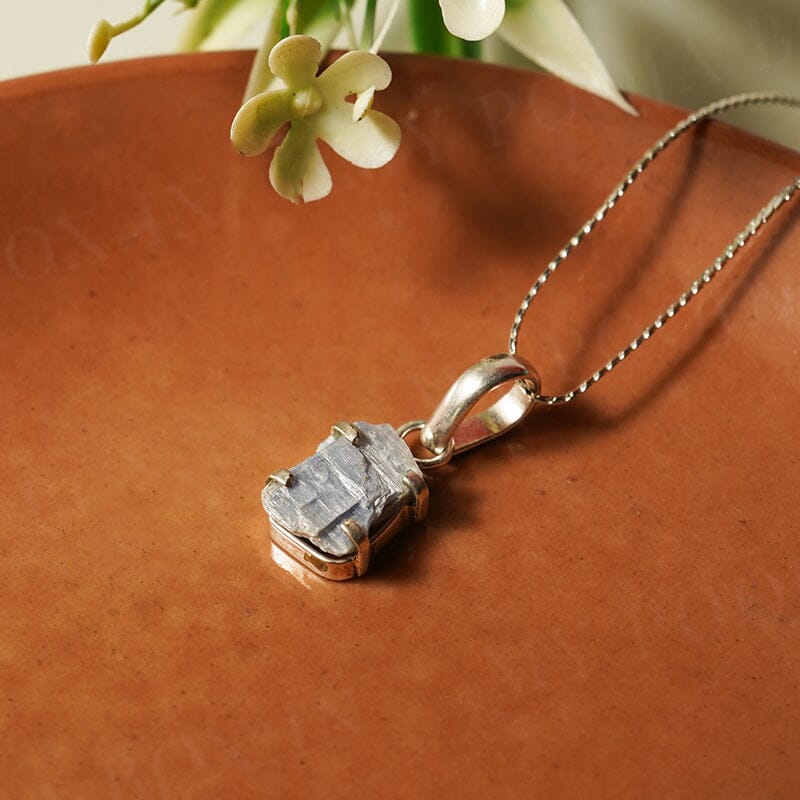 Natural Kynite Crystal Pendant