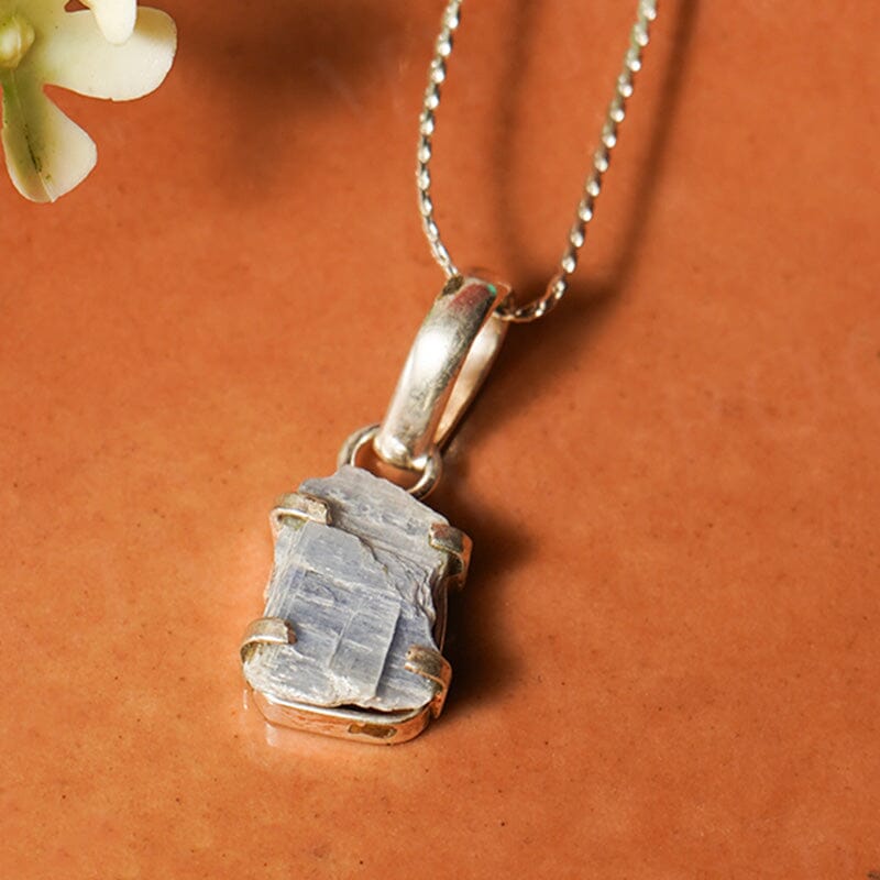 Natural Kynite Crystal Pendant