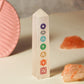 Selenite Seven Chakra Tower