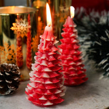 Scented Christmas Tree Candles (Set of 2)