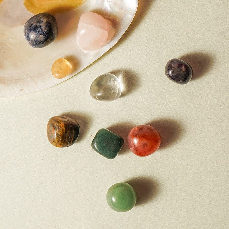 9 Powerful Healing Crystals Tumble Stone Set