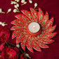 Decorative Colorful Marble T-light Holder