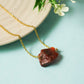 Carnelian Natural Crystal Necklace