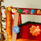 Elegant Red and Gold Krishan Jhula