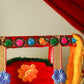 Elegant Red and Gold Krishan Jhula