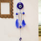 Turkish Evil Eye Feather Wall Hanging for Protection