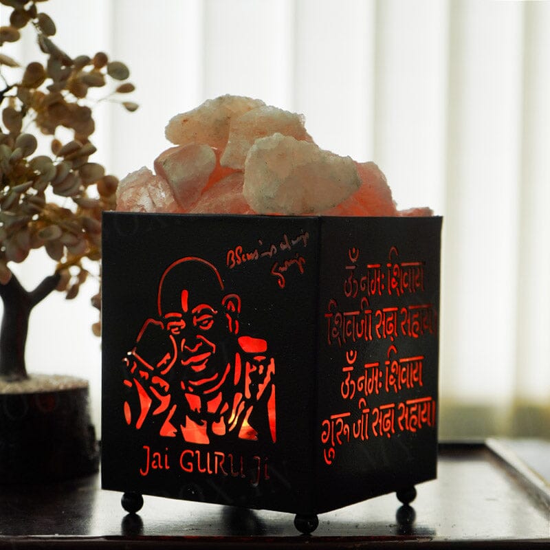 Guru Ji Himalayan Salt Lamp Basket