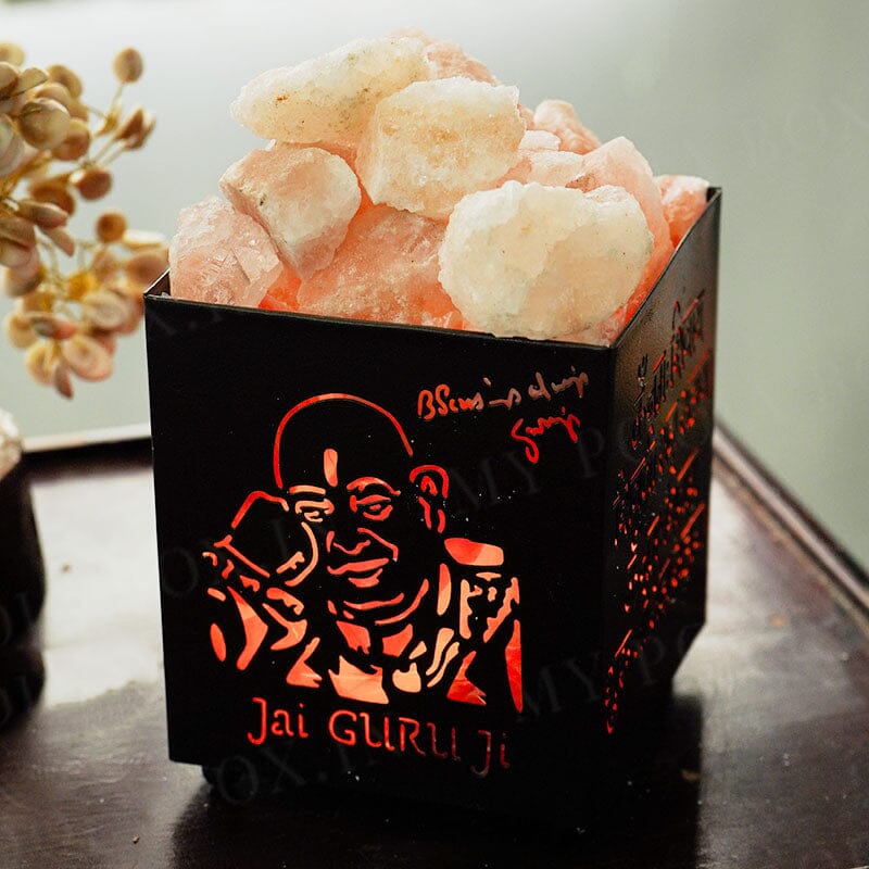Guru Ji Himalayan Salt Lamp Basket