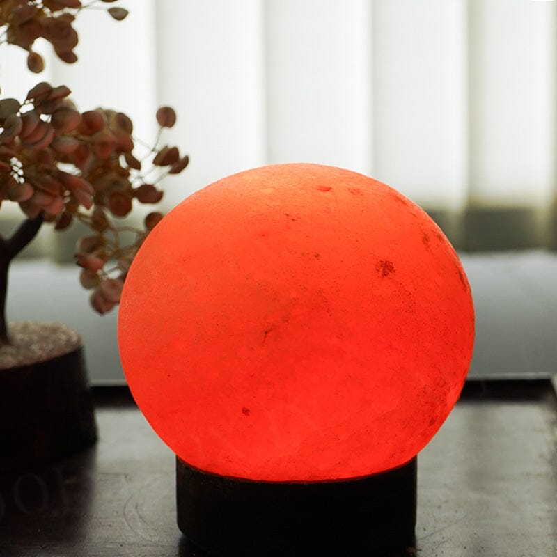 Himalayan Pink Salt Globe Glow Lamp