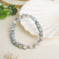 Blue Kyanite Cube Healing Crystal Bracelet