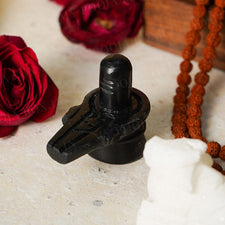 Impressive Black Marble Shivling