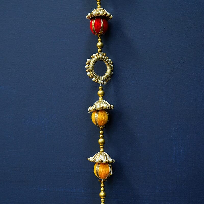Rajasthani Muticolor Door Side Hanging Set Of 2