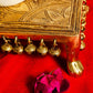 Handcrafted Rectangular Brass Pooja Chowki