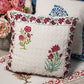 Vintage Floral Block Print Cushion Cover