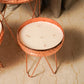 Copper Finish Luxury Scented Candle Urli With Metal Stand